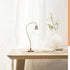 Homoyoyo Desk Lamp, Elbow Table Lamp Stem Parts for DIY Lamp Making Kit with Curved Tubing and Accessories