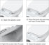 19 Inch Toilet Seat Cover,Elongated Toilet Seat with Quick-Release Design, Fits Toilets, Durable PP Material