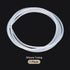 1m(3.3ft) Silicone Tubing, 0.5mm ID x 2mm OD Clear Industrial Plastic Tubing for Pump Siphoning Irrigation
