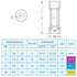 TICONN 720pcs Heat Shrink Butt Connectors Kit, AWG 24-10, Insulated Waterproof Electrical Marine Automotive Terminals