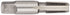 Drill America 1/8"-27 NPT Pipe Tap, Carbon Steel, DWTPT Series