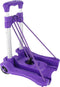 Sutekus Folding Hand Truck and Dolly 110-lbs Lightweight Portable Luggage Cart for