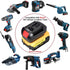 Battery Adapter for Bosch 18V Lithium-Ion Cordless Tool, Compatible with Dewalt 18V 20V Max/Milwaukee M18 Battery