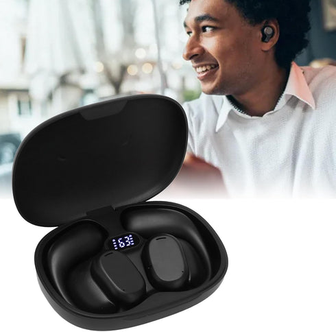 Language Translator Earbuds, Real Time Simultaneous Translation for 144 Languages, Bluetooth Translator, Black
