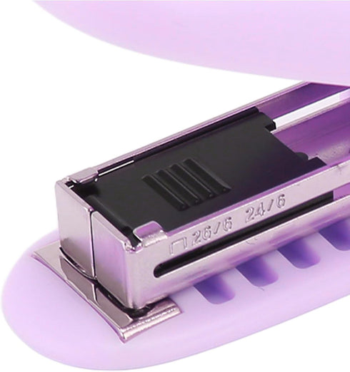 Portable Stapler - Compact and Effort Saving 15 Sheet Capacity Desktop Stapler with Foldable Design for Office