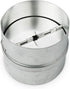 neverest RK 4" Professional Backdraft Shutter Damper Connector Duct Fits Only with