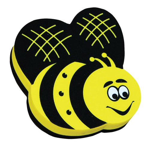 Magnetic Whiteboard Eraser, Bee Design (ASH10019)