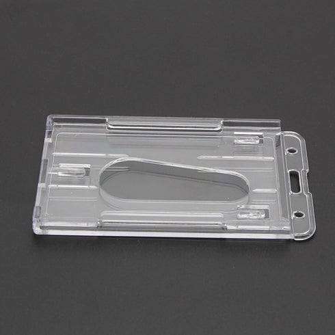 Shinycome Hard ID Access Card Cover Credit Card for Case Badge Holder Double Side Desk Organizers Accessories