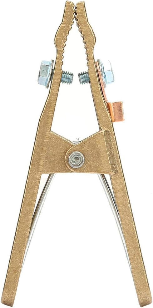 260/300/500A Brass A Shape Ground Clip Clamp, Welding Earth Clamp for Machine Accessories