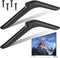 PRETYZOOM Universal Tv Stand Feet Replacement 2 Pack with Screws for Stable