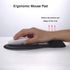 Ergonomic Computer Mouse Pad with Wrist Rest Support, Non-Slip PU Base for Pain Relief at Home Office