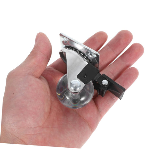 4pcs Cabilock Swivel Caster Wheels for Furniture Coffee Table Swivel Casters for Sofa Bedside Cabinet Floor Protection