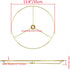 13.7"/35cm Antrader Wire Lamp Shade Rings Metal DIY Drum Lamp Shade Ring for Connecting Lamps Harp, Lampshade Holder