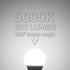 TORCHSTAR Dimmable GU24 Base LED Light Bulb, 800lm A19 Shape, 5000K Daylight, Pack of 2