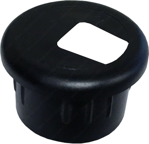 Electriduct Phone and Fax Plastic Grommet - 3/4" Black, 10 Pack