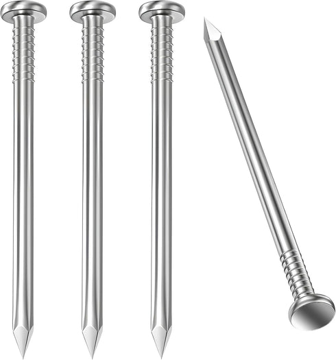 500PCS 1-1/4 In Hardware Nails, Galvanized Long Nails for Hanging Pictures and Woodworking, Suit for Drywall