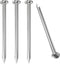 500PCS 1-1/4 In Hardware Nails, Galvanized Long Nails for Hanging Pictures and Woodworking, Suit for Drywall