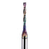 1/8 Inch 1/4 Inch 3 Inch SpeTool Upcut Spiral Router Bit Cutting Diameter Shank, Extra Long Extreme Tool Life Coated