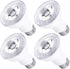 Par20 LED Bulbs 3000K Warm White Dimmable Flood, 7W (50W Halogen Equivalent), E26 40 Degree Spot Light, 4-Pack