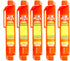 5Pcs String Line Level Bubble Levels for Measuring Building Trades, Surveying, Engineering (Red)