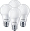 PHILIPS LED Frosted Dimmable, Warm Glow Effect A19 Light Bulb - Pack