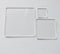 25PCS Blank Clear Acrylic Square Material - Plexiglass Laser Cut Sheet with Round Corners, DIY Accessory