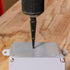 Klein Tools KTSB01 Step Drill Bit Double-Fluted #1, 1/8 to 1/2-Inch with Hex Shank