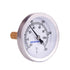 MEASUREMAN Hot Water Bi-Metal Thermometer, 2-1/2" Dial, 1-3/4" Lead-Free Brass Stem, Range 0-250 deg F
