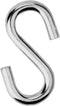 Flammi 2 Pack Heavy Duty S Hooks for Hanging Hammock Stand, Swing Plants, Max 500 Lbs, 3 Inch Long, 5/16 Inch Thick