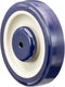 Universal Replacement Shopping Cart Wheel OEM P&H WC2054LD 5" x 1.25" Blue/Tan
