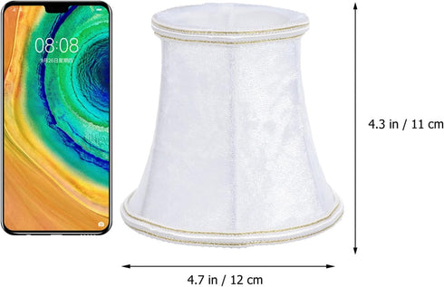 1pc Hemobllo Fashionable Crafted Lamp Shade Decorative Light Cover for Table Floor Bedside Lamps Chandelier Accessories