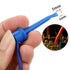 Sumnacon 39 Inch Multimeter Test Lead Set - 5 Pcs Wire Cable Kit with Protective, Flexible Test Hook Leads for 500V/5A