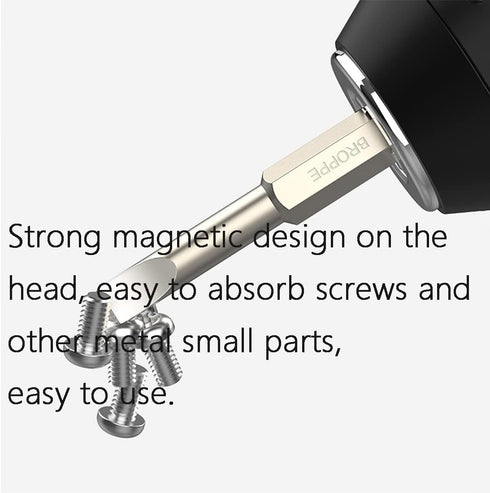 SL2.5 Slotted Screwdriver Bits, 10Pcs Magnetic Flat Head S2 Power Tool, 1/4 Inch Hex Shank 2inch Length