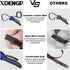 Upgraded Strap Wrench Set, 2pcs Adjustable Rubber Strap Wrench, Max Diameter 4" and 6" for Plumbing