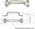 Heavy Duty Marine Grade Stainless Steel Lift Grab Pull Handle, 5-3/4 Inch