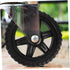 4pcs MAGICLULU Shopping Cart Wheels Replacement Small Caster Wheels for Rolling Cart