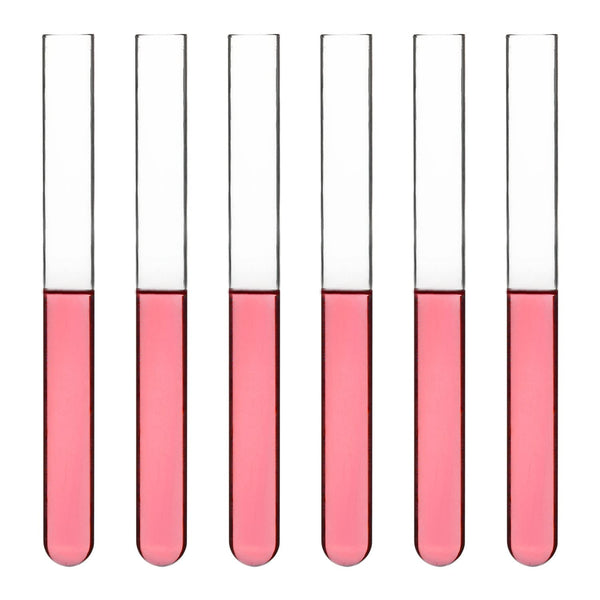 XCD Glass Test Tubes (20 Pack), Borosilicate Glass Round Bottom Test Tubes for Laboratory Use
