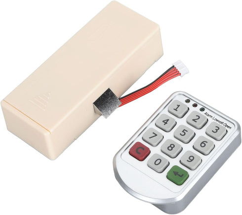 Keyless Digital for Cabinets & Furniture PIN Entry, Compact Design for Wardrobes, Shoe Racks, Nightstands No Keys