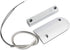 Aoje-Link OC-60B NC Rolling Door Contact Magnetic Reed Switch Alarm Sensor with 2 Wires, Zinc Alloy, 2pcs