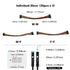 Chanzon 90pcs Assorted Jumper Wire Dupont Cable Line Connector Kit, 30cm Long Male Female Solderless for Arduino