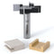 CNC Spoilboard Surfacing Router Bit 1/2 Inch Shank, 2" Cutting Diameter 4-Wings,