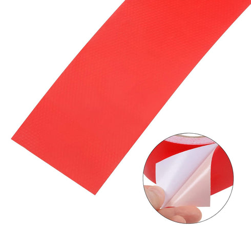 Tarpaulin Repair Tape, 2" x 14.6ft, Universal Waterproof Awning Cloth Repair Tape, Red for Crafts, Home Improvement