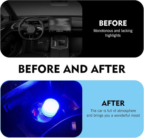 Qurbuns 5 PCS USB Plug Lights, LED Mini Round Night Lamp, Portable Decorative Lighting, Universal for Bedroom, Hallway