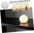 80mm 30mm NOLITOY Frosted Glass Globe Lamp Shade round Opening Replacement for Ceiling Pendant Wall Sconce Light