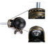 Skelang 2" Pack 4 5/16" 1-1/2") Ball Caster, Grip Neck Stem Caster with Brake and Sockets, Vintage Antique Swivel