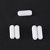 5pcs PTFE Magnetic Stirrer Mixer Stir Bar, White Color, Laboratory Stir Plate Bar (7X30mm)