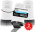 Guard Your ID Advanced 2.0 Roller Identity Privacy Stamp, Identity Theft Prevention, Regular 3-Pack