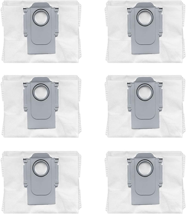 Replacement Dust Bag for Roborock S8/S8+/S8 Pro Ultra Robot Vacuum Cleaner, Large Capacity Disposable Bag, 6 Pack