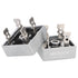2Pcs KBPC2010 Bridge Rectifier Diode, AC to DC, 1000V 20A, 4 Pin Power Rectifier Diode Electronic Components