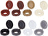 GORGECRAFT 1 Box 200Pcs 8 Colors Hinged Screws Cover Caps Fold Snap